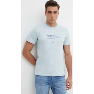 T-shirt Pepe Jeans z krótkim rękawem z nadrukiem