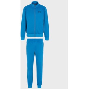 Niebieski dres Emporio Armani w sportowym stylu
