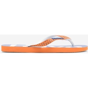 Pomarańczowe buty letnie męskie Havaianas