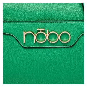 Zielona torebka NOBO matowa na ramię w młodzieżowym stylu