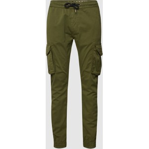Zielone spodnie Alpha Industries w stylu casual