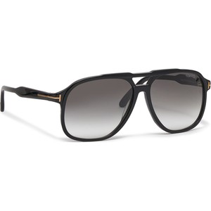 Okulary przeciwsłoneczne Tom Ford FT0753 Shiny Black /Gradient Smoke 01B