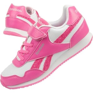 Różowe buty sportowe dziecięce Reebok sznurowane