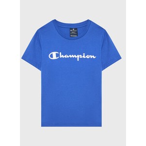 Niebieska koszulka dziecięca Champion dla chłopców