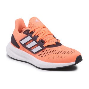 Pomarańczowe buty sportowe Adidas Performance pure boot
