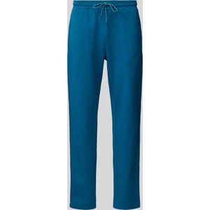 Niebieskie spodnie Joy w sportowym stylu z dresówki