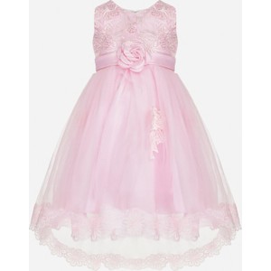 Różowa sukienka dziewczęca born2be