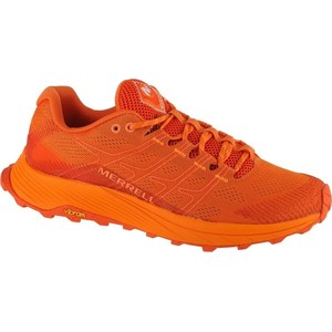 Pomarańczowe buty sportowe Merrell w sportowym stylu z tkaniny