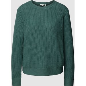 Zielony sweter Tom Tailor z bawełny