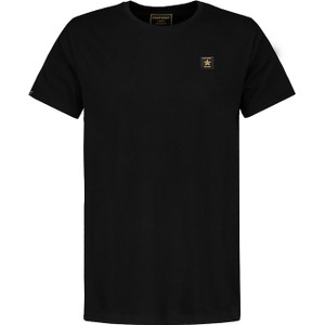 Czarny t-shirt Eight 2 Nine z bawełny