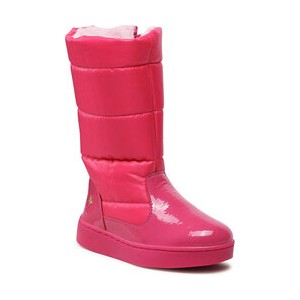 Różowe buty dziecięce zimowe Bibi