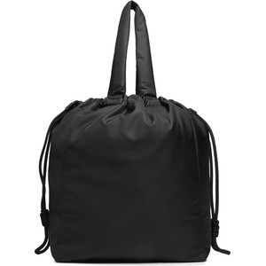 Czarna torebka Calvin Klein matowa na ramię w wakacyjnym stylu