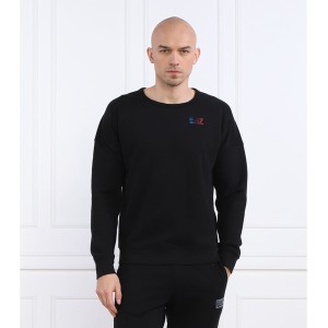 Czarna bluza Emporio Armani z bawełny w stylu casual