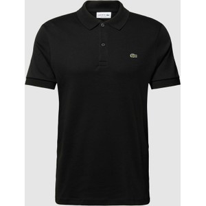 Czarna koszulka polo Lacoste w stylu casual