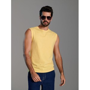Żółty t-shirt Sinsay