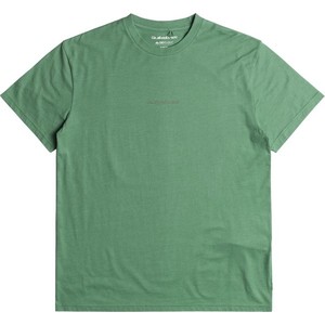 Zielony t-shirt Quiksilver w stylu casual z bawełny z krótkim rękawem