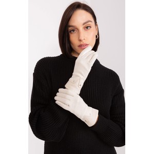 Czarne rękawiczki Wool Fashion Italia
