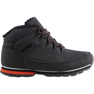 Czarne buty trekkingowe Pa1