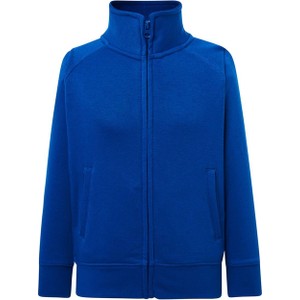 Niebieska bluza jk-collection.pl w stylu casual