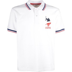 T-shirt U.S. Polo w stylu casual z bawełny