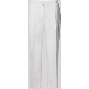 Spodnie MAC w stylu retro z lnu