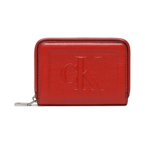 Czerwony portfel Calvin Klein