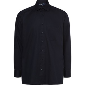 Czarna koszula Andrew James z bawełny w stylu casual z długim rękawem