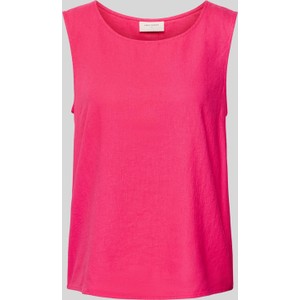 Różowa bluzka Free/quent na ramiączkach w stylu casual