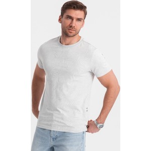 T-shirt Ombre z krótkim rękawem z bawełny