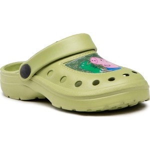 Zielone buty dziecięce letnie Peppa Pig