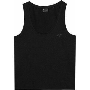Czarna bluzka 4F w sportowym stylu