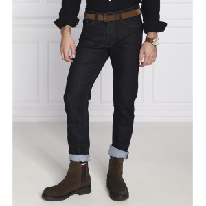 Czarne jeansy Hugo Boss w stylu casual