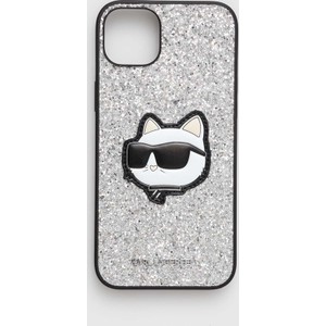 Karl Lagerfeld etui na telefon iPhone 14 Plus 6,7&amp;quot; kolor srebrny
