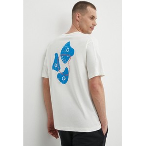 T-shirt The North Face w młodzieżowym stylu z nadrukiem z krótkim rękawem
