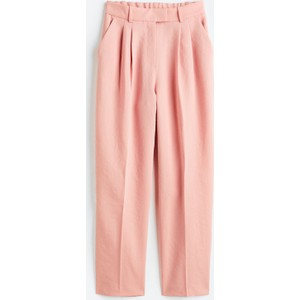 Różowe spodnie H & M w stylu retro