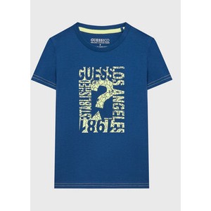 Granatowa koszulka dziecięca Guess dla chłopców