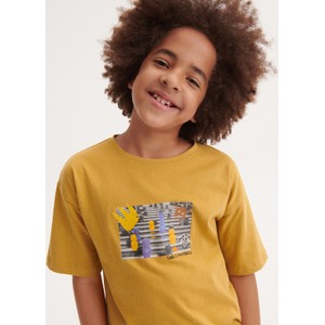 Żółta koszulka dziecięca Reserved dla chłopców
