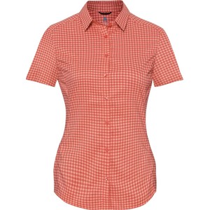 Pomarańczowa bluzka ODLO w sportowym stylu