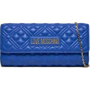 Niebieska torebka Love Moschino na ramię matowa