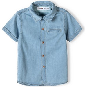 Niebieska koszula dziecięca Minoti dla chłopców