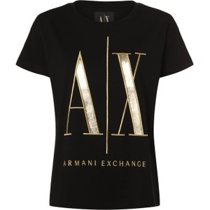 Bluzka Armani Exchange w młodzieżowym stylu z bawełny