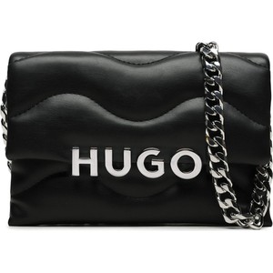 Czarna torebka Hugo Boss mała na ramię