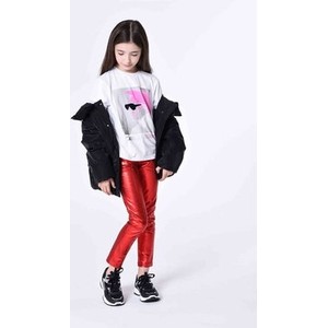 Czerwone spodnie dziecięce Karl Lagerfeld