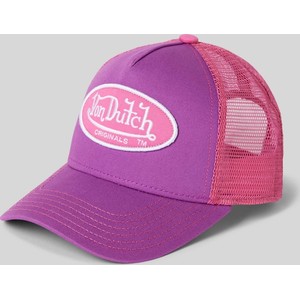 Fioletowa czapka Von Dutch