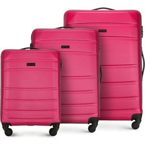 Różowa walizka Wittchen