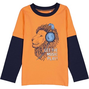 Koszulka dziecięca Lamino dla chłopców z bawełny