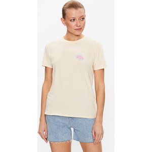 T-shirt Billabong w stylu casual z okrągłym dekoltem z krótkim rękawem