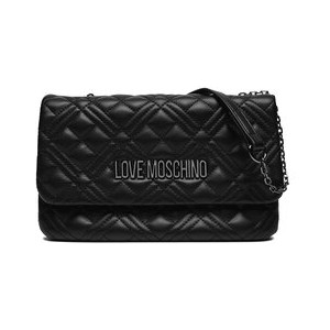 Czarna torebka Love Moschino matowa w młodzieżowym stylu