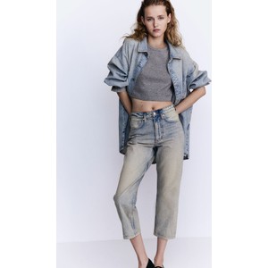 Granatowe jeansy H & M