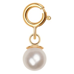 Yes Charms - Biżuteria Yes Zawieszka złota z perłą - kulka - YES Charms